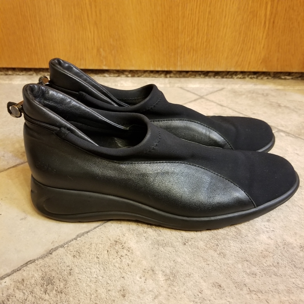 Arche Black Onyx Drawstring Shoes 6.5